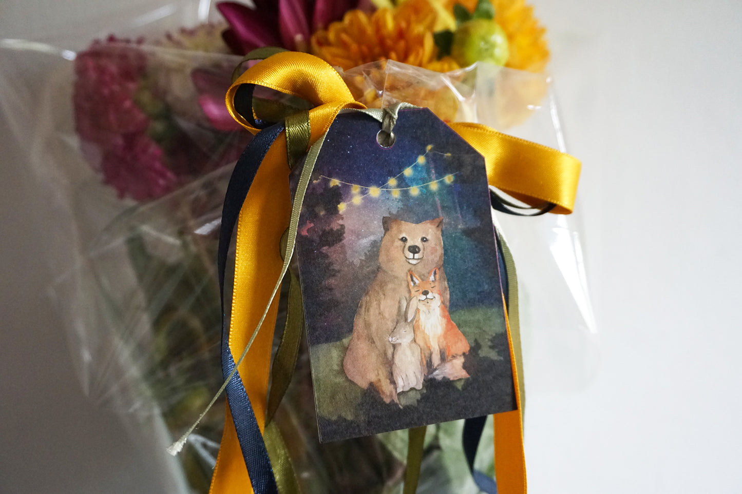 Cadeaulabelset Bosdieren - Lotte Drouen
