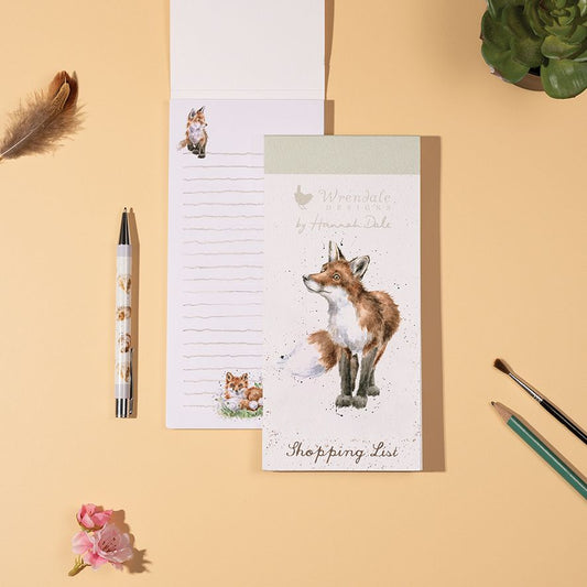 Shopping List vos Bright Eyed and Bushy Tailed - Wrendale