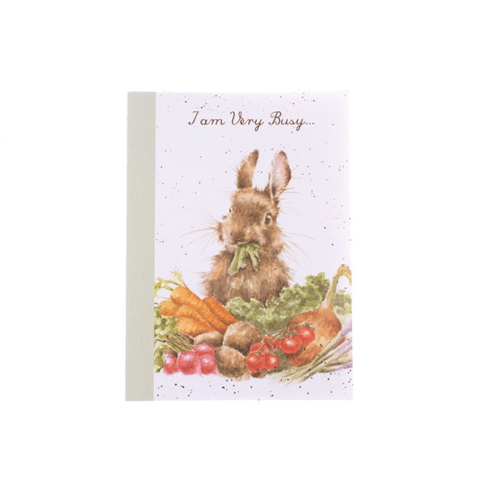 A6 notebook konijn Grow Your Own - Wrendale