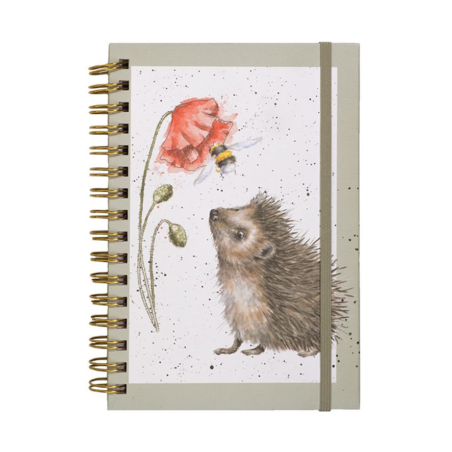 Notitieboek A5 Egel Busy as a Bee - Wrendale