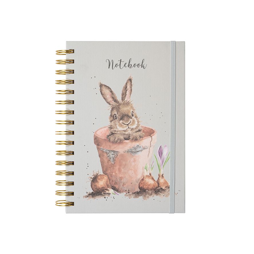 Notitieboek A5 Konijn The Flower Pot - Wrendale