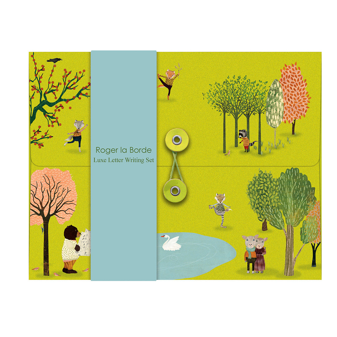 Postpapier Yoga in the Park - Roger la Borde