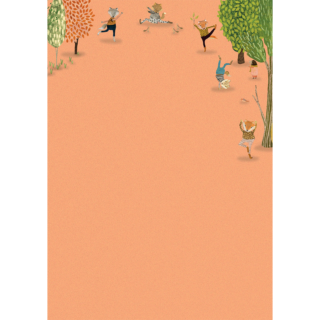 Postpapier Yoga in the Park - Roger la Borde