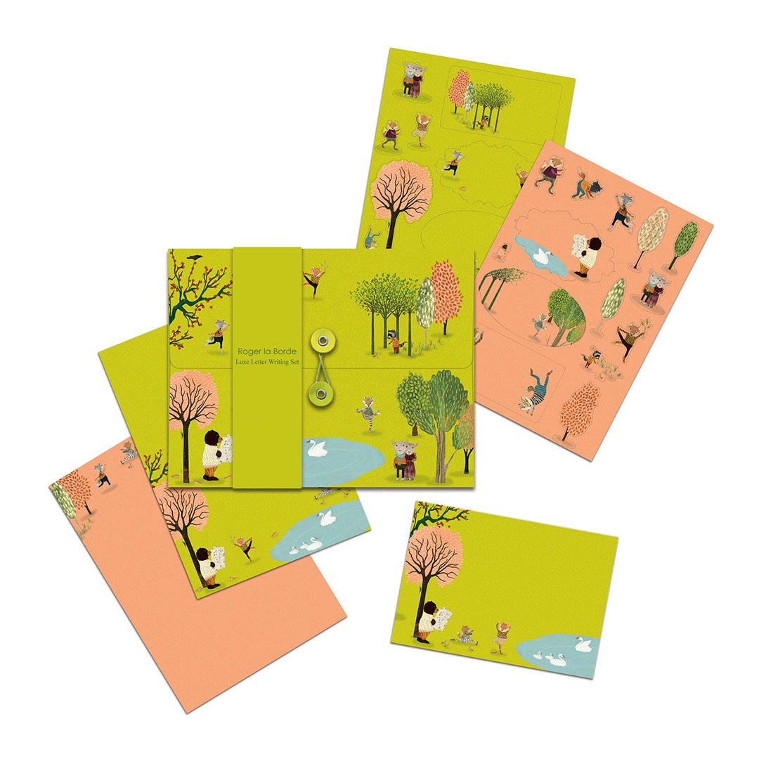 Postpapier Yoga in the Park - Roger la Borde