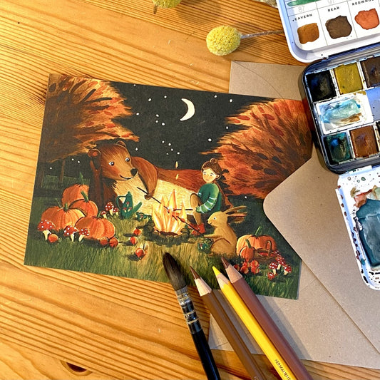 Kaart Herfstpicknick - Esther Bennink