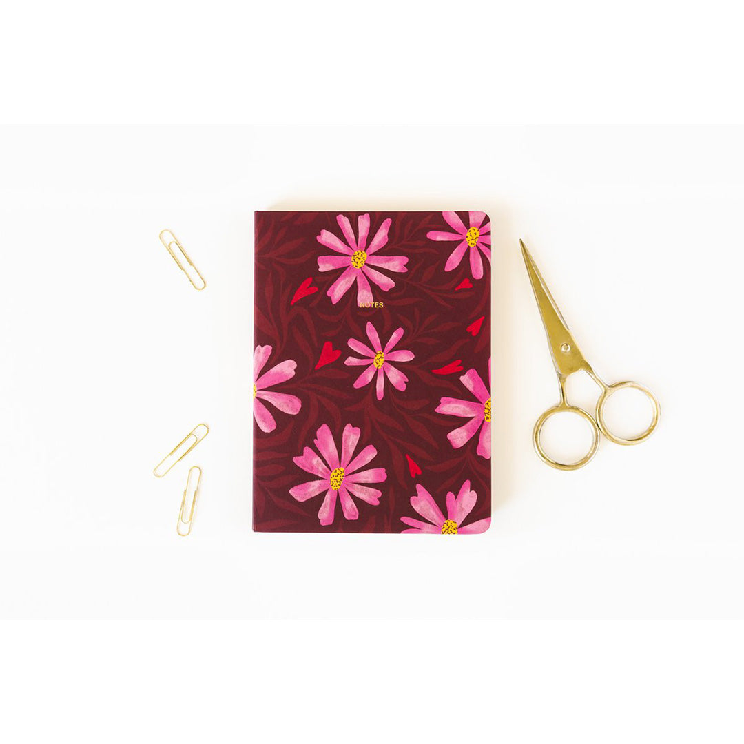 Notitieboek Fabrique a la carte bloemen - A-Journal