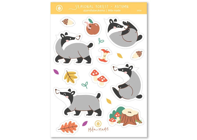 Stickervel Das - Mila Made