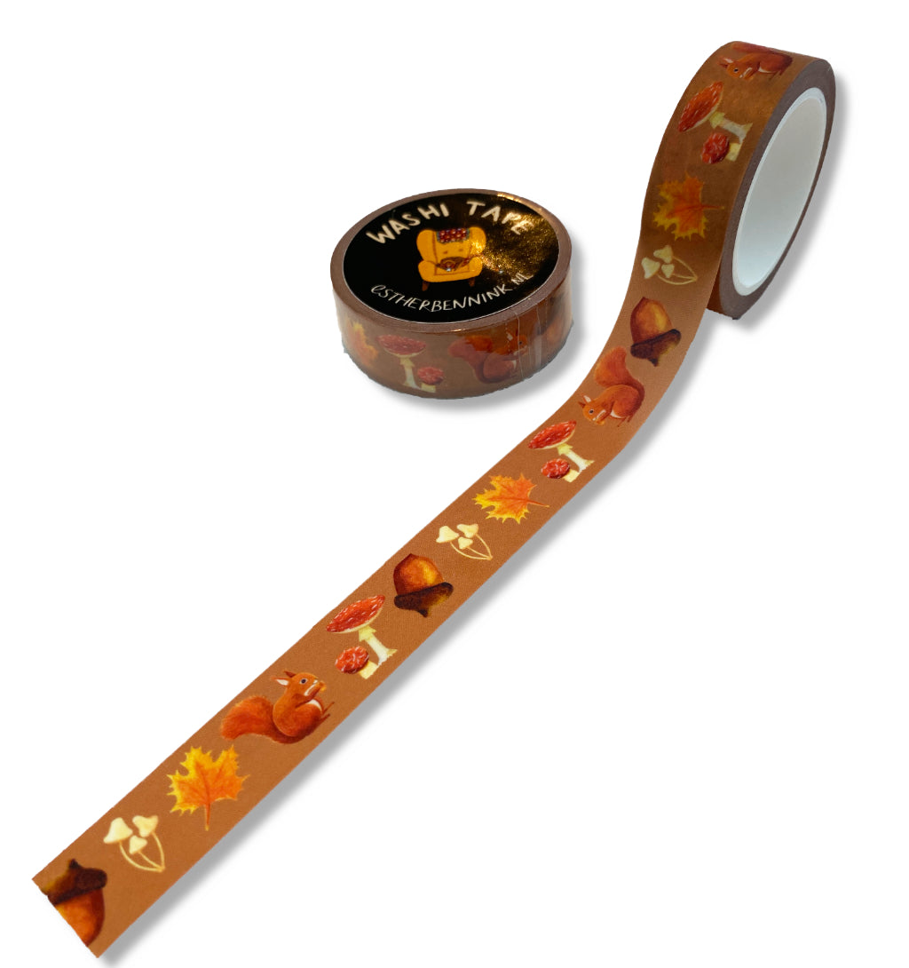 Washi tape Herfst - Esther Bennink