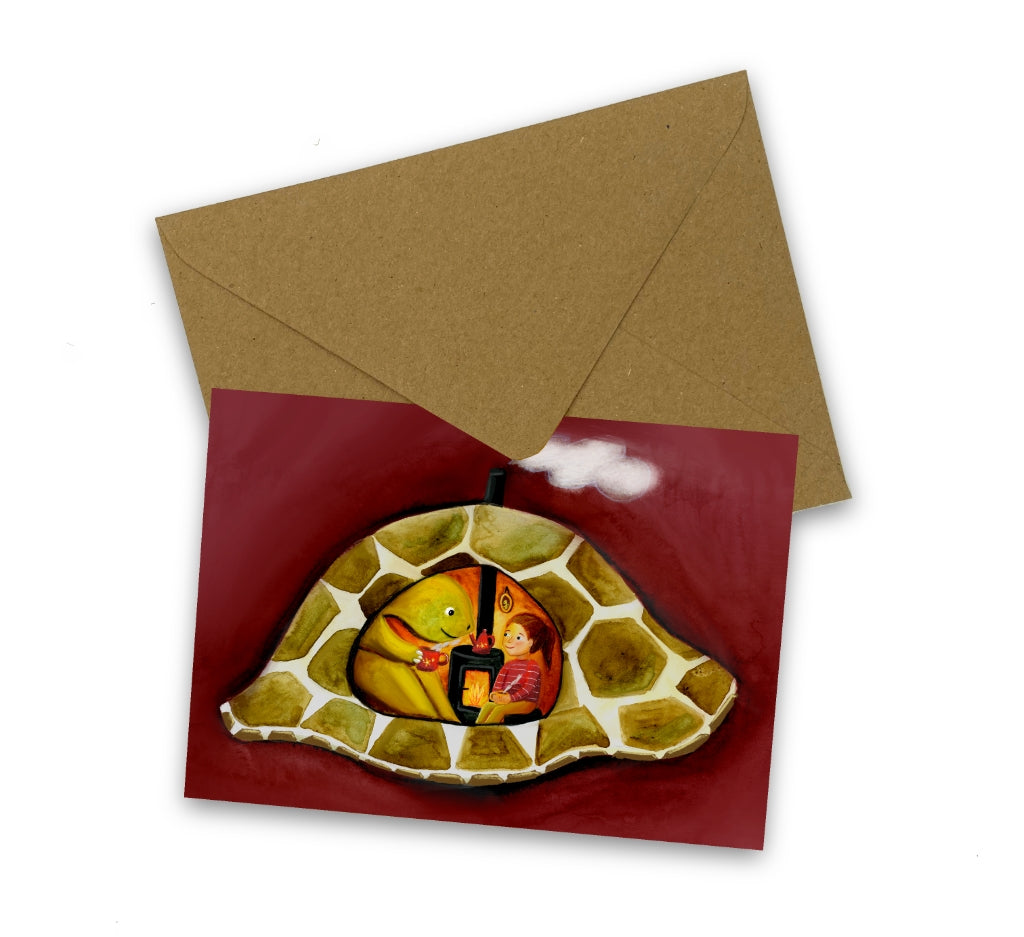 Kaart Schildpad thee - Esther Bennink