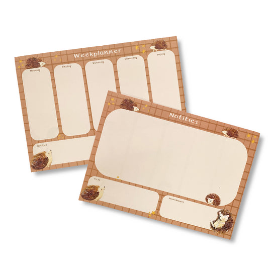 Weekplanner egeltjes - Esther Bennink