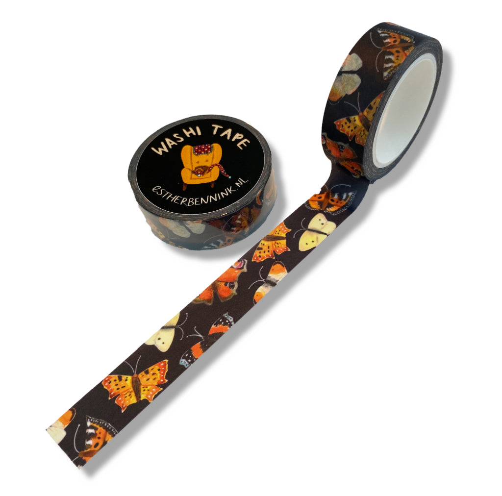 Washi tape Vlinders - Esther Bennink