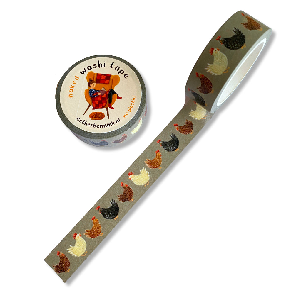Washi tape Kippetjes - Esther Bennink
