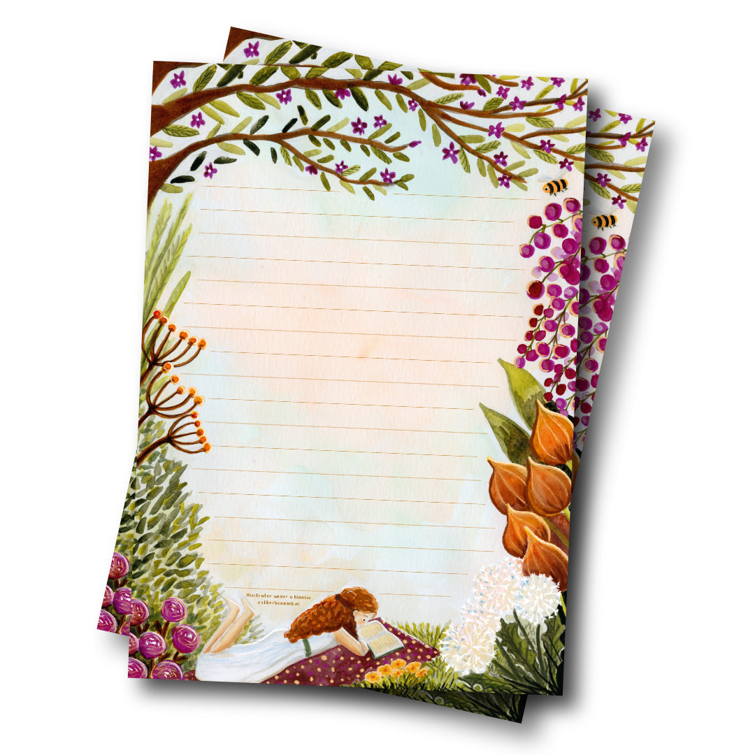 Notitieblok Secret Garden - Esther Bennink