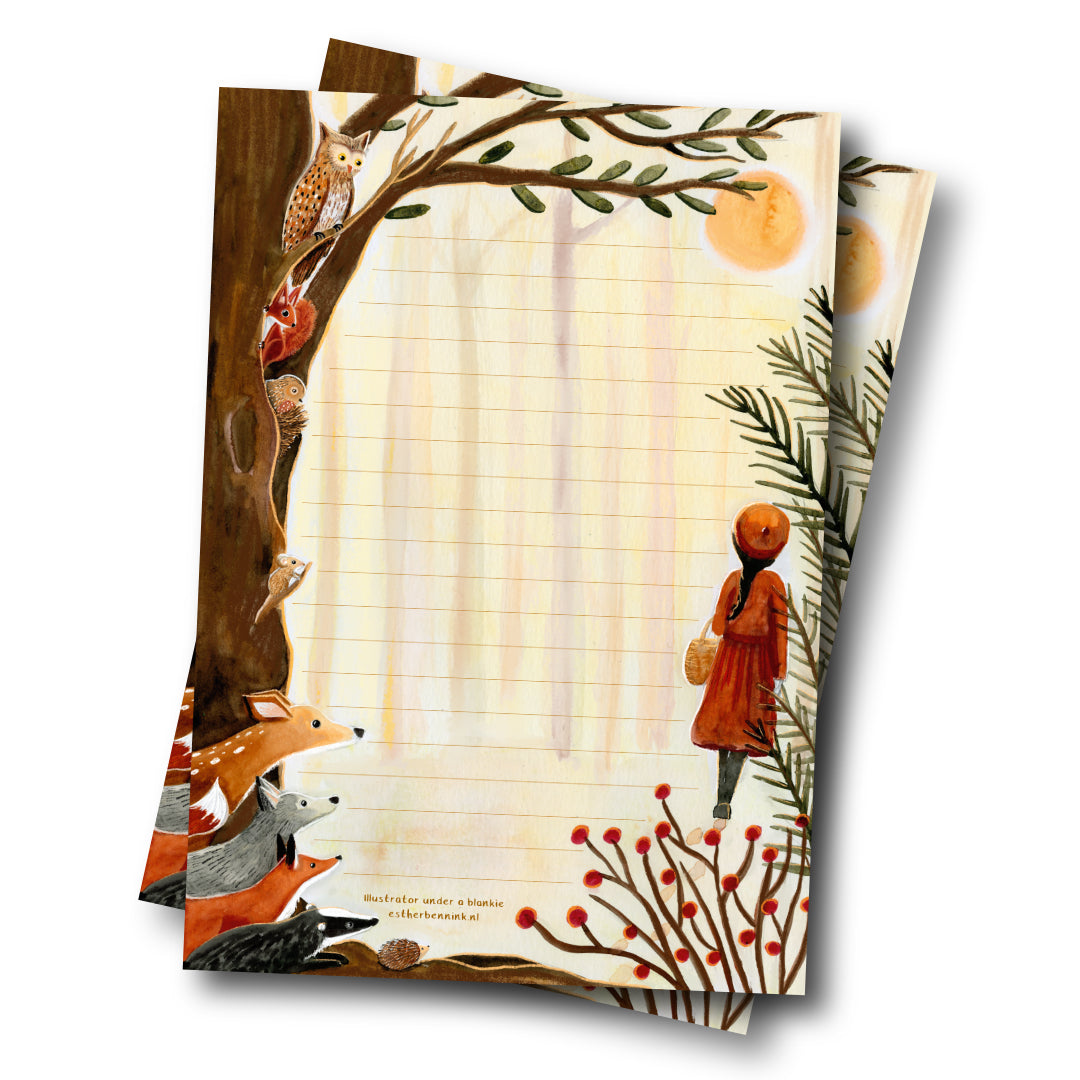 Notitieblok Never Alone - Esther Bennink