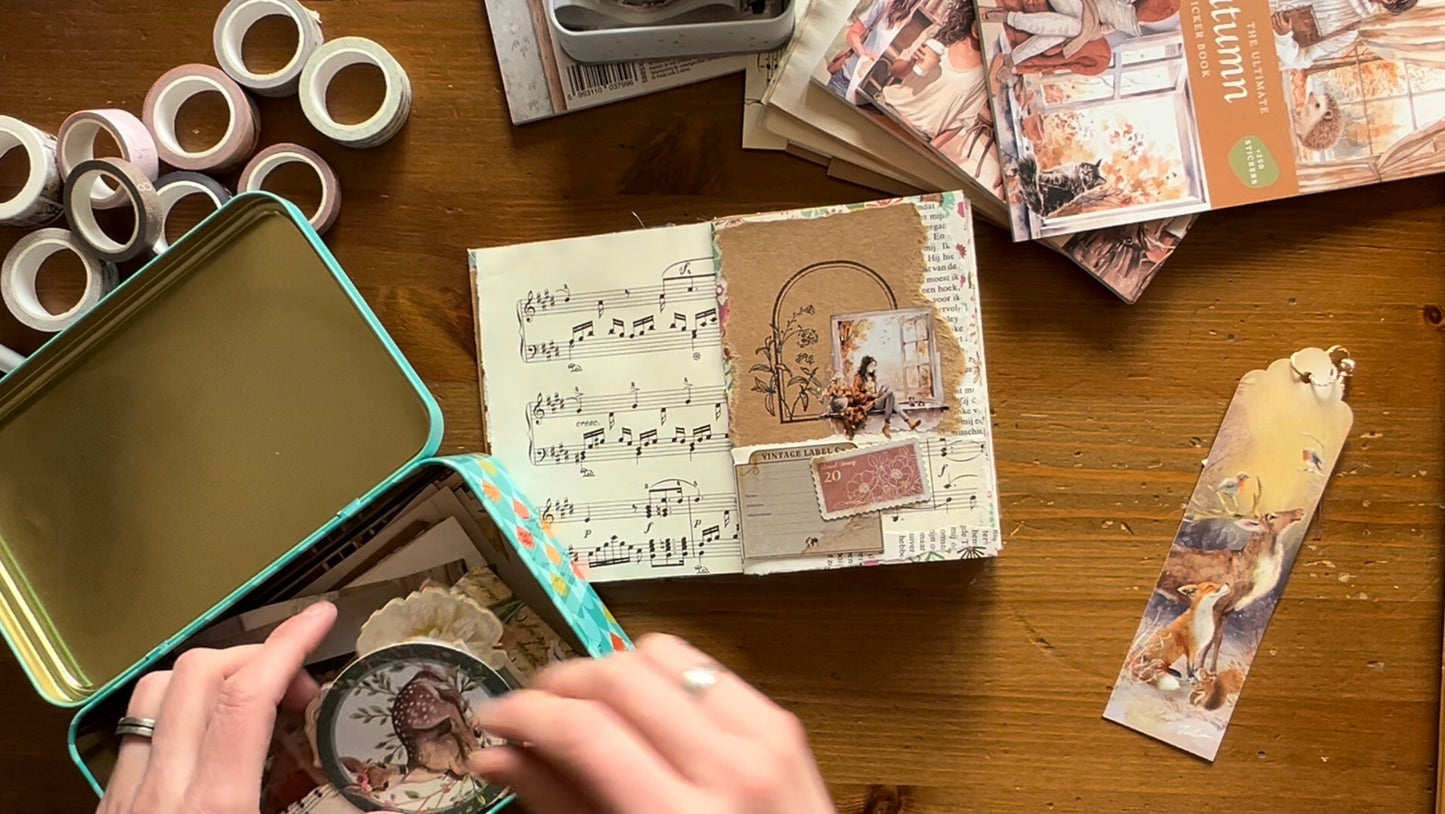 Workshop Junkjournal maken zaterdag 30 mei