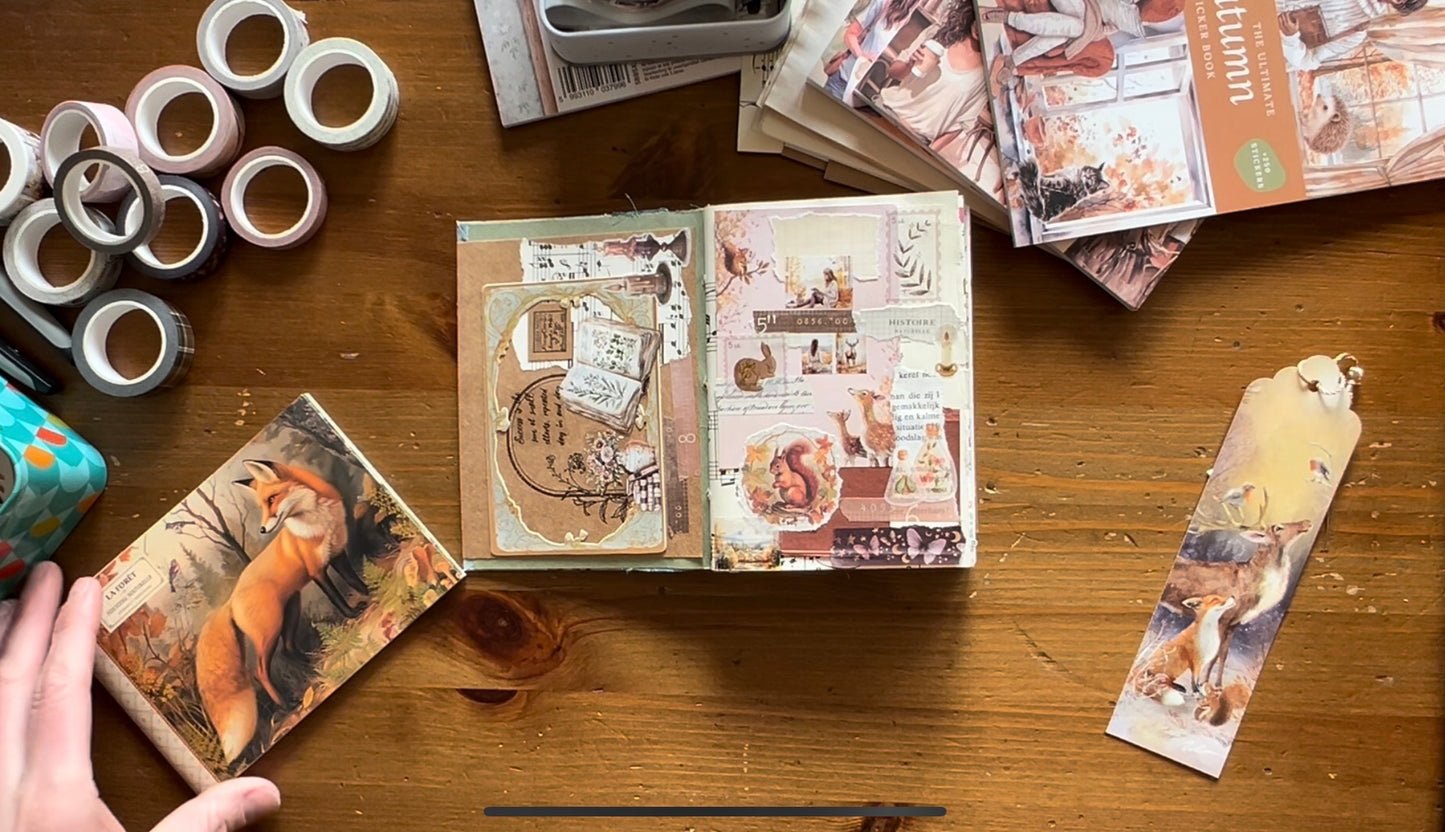 Workshop Junkjournal maken zaterdag 30 mei