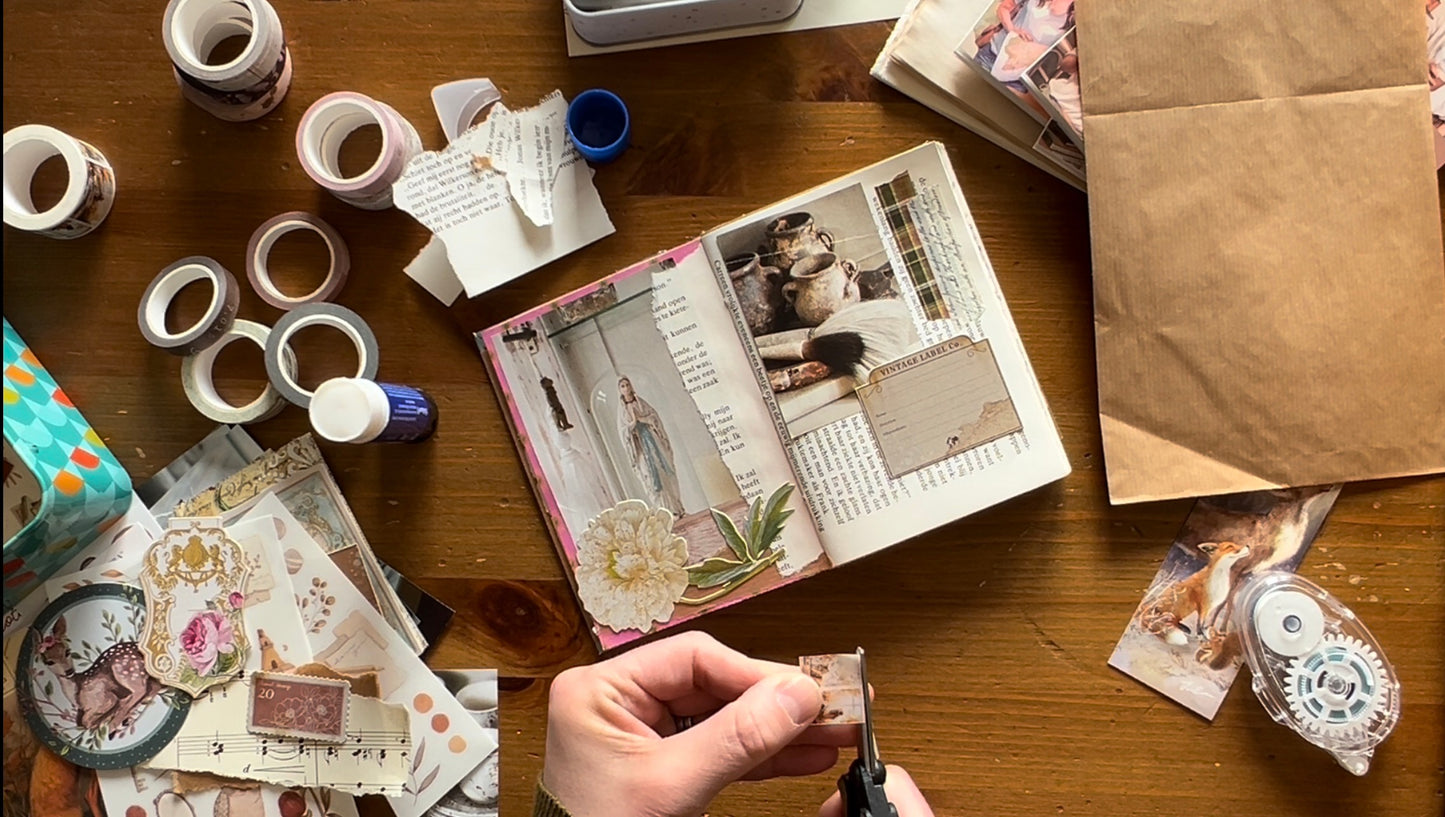 Workshop Junkjournal maken zaterdag 30 mei