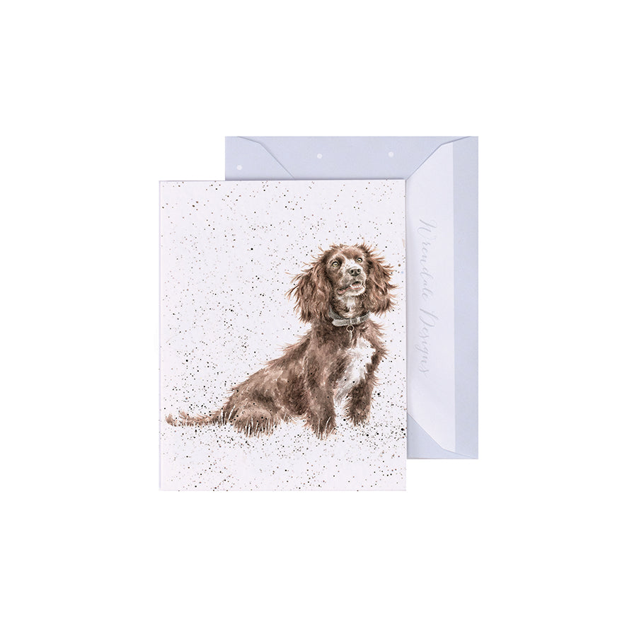 Mini kaartje hond Obedience - Wrendale