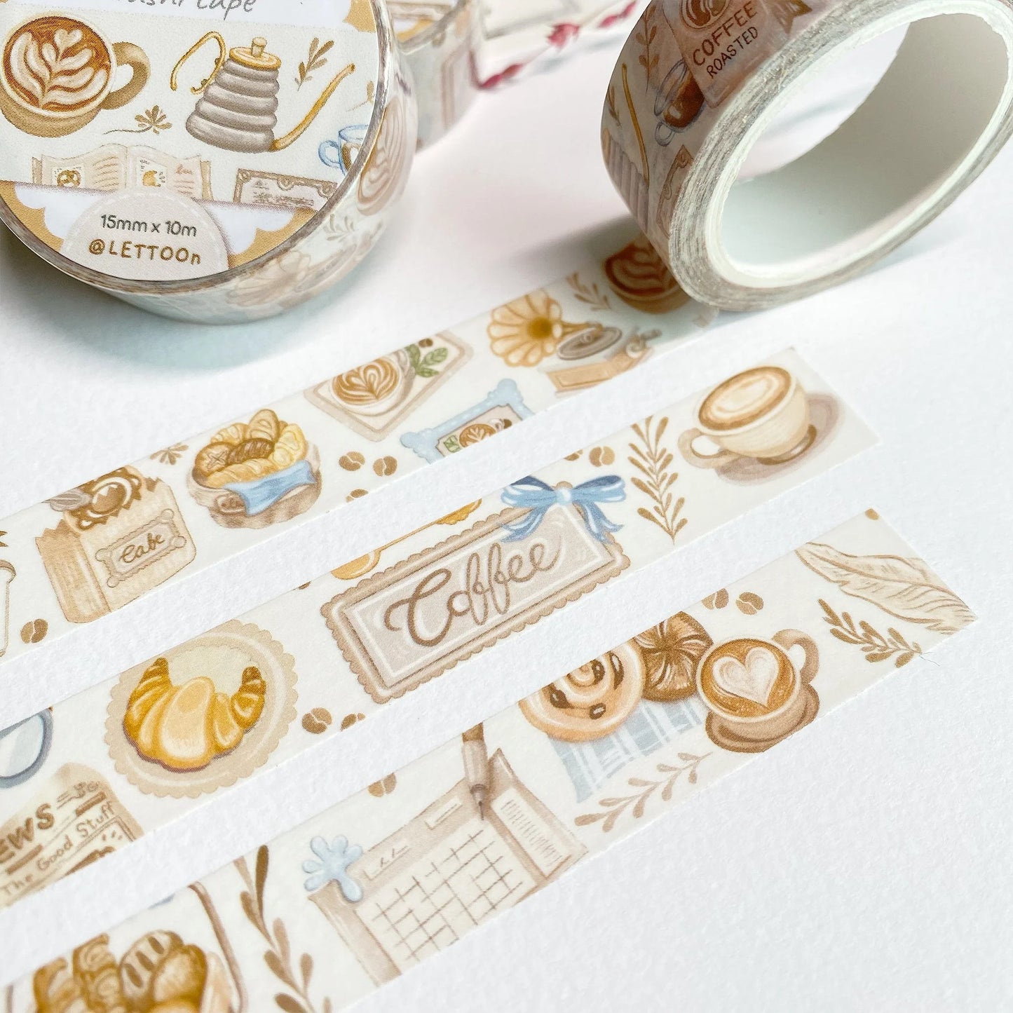 Washi tape Cozy Cafe - LETTOOn