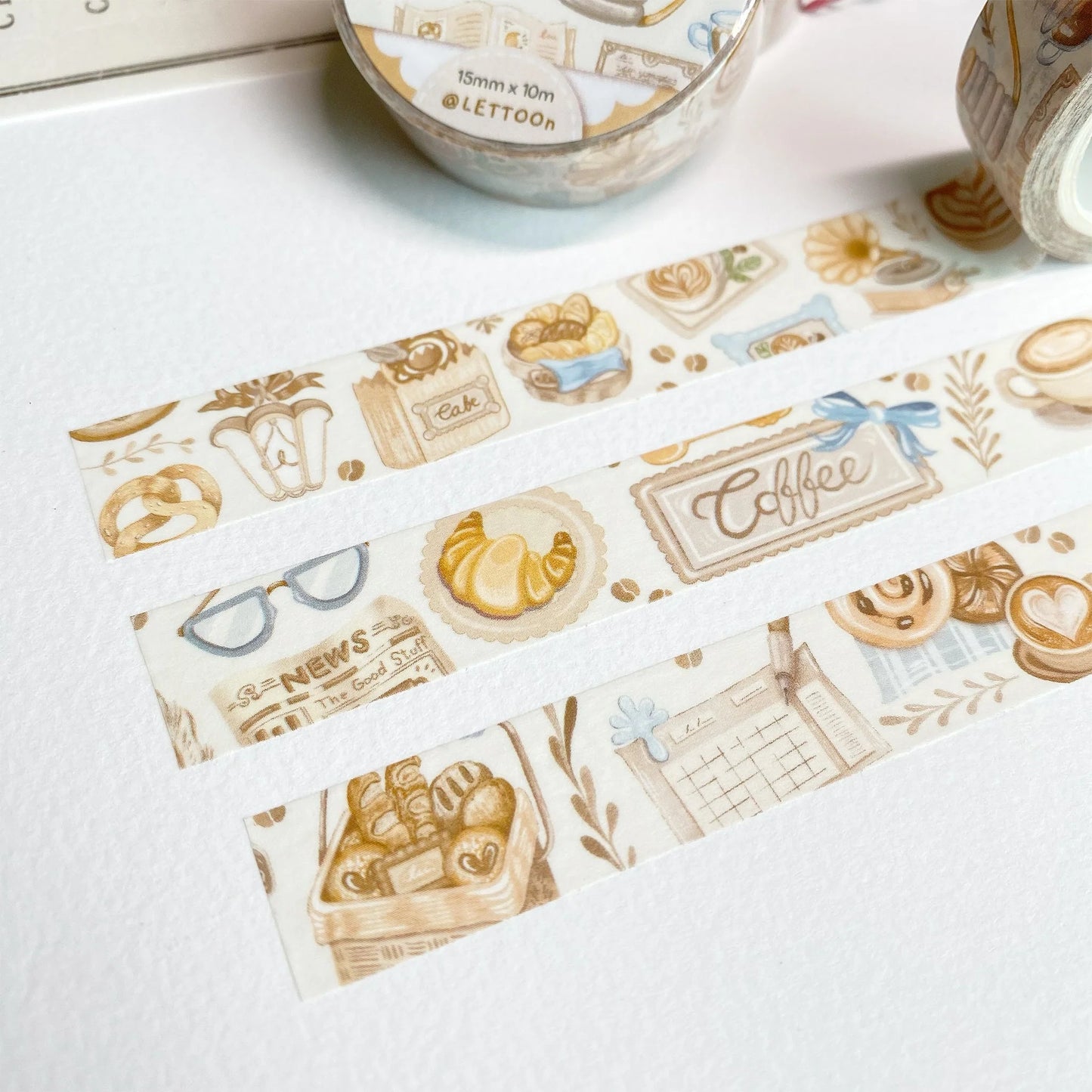 Washi tape Cozy Cafe - LETTOOn