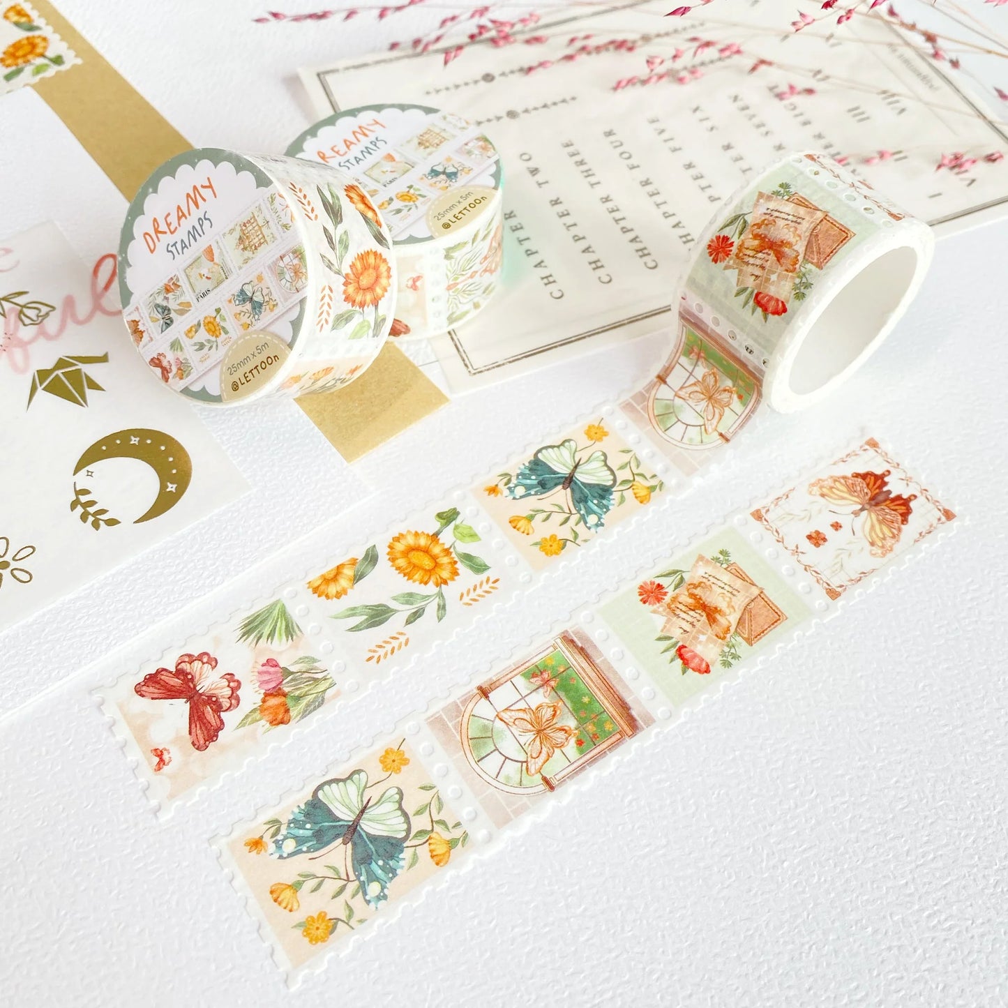 Washi tape Dreamy Stamps - LETTOOn