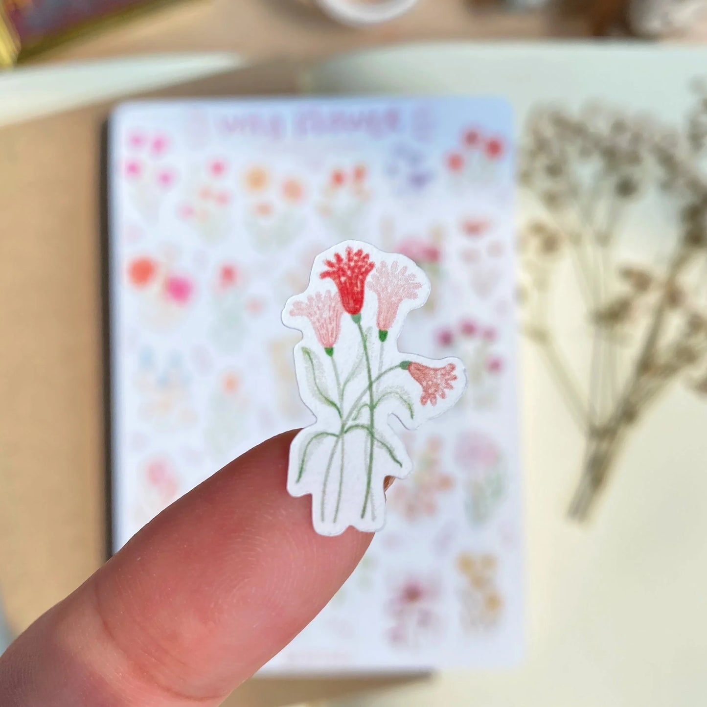 Stickervel Wild Flower - LETTOOn