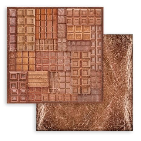 Scrapbook papier 20,3x20,3 cm Coffee and Chocolate - Stamperia