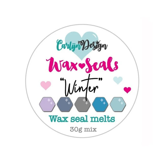 Waxzegel melts Winter - Carlijn Design