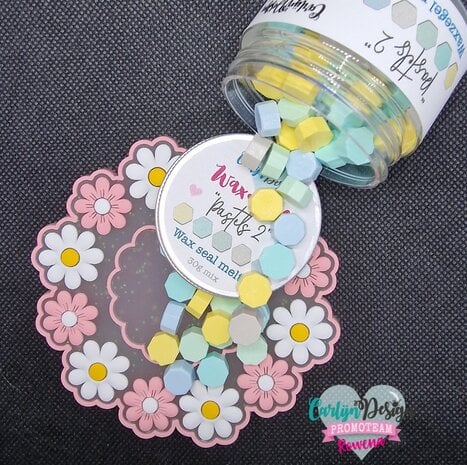 Waxzegel melts Pastels 2 - Carlijn Design