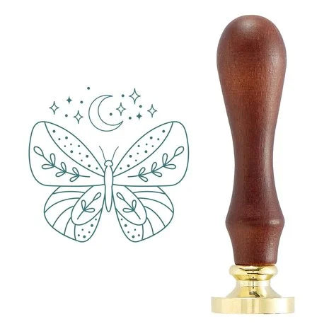 Waxzegel stempel Mystic Butterfly - Spellbinders