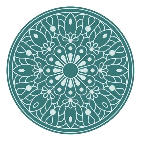 Waxzegel stempel Mandala - Spellbinders