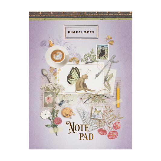 Note pad Wonderland Berry Winkmonkey - Pimpelmees