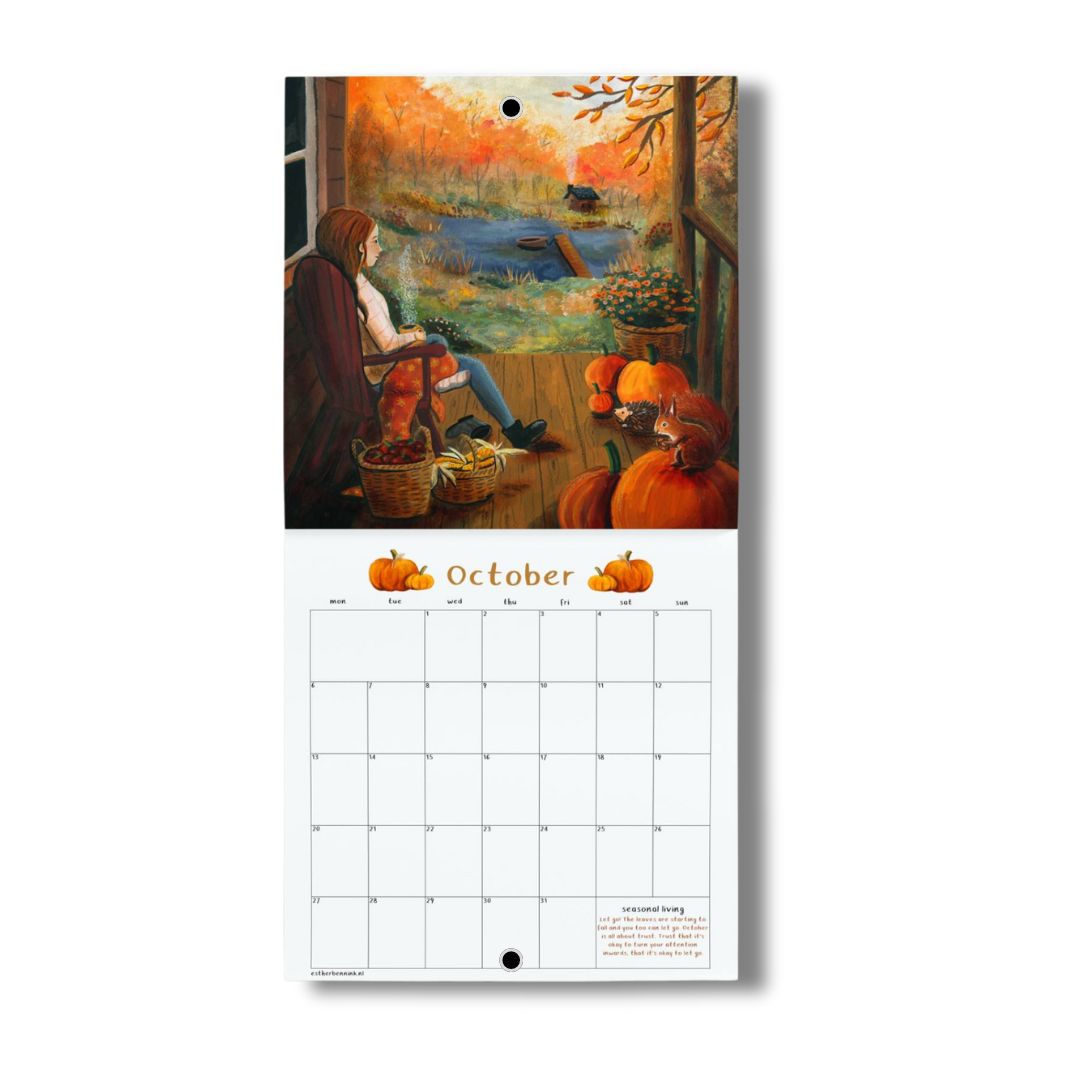 Seasonal Living kalender 2025 - Esther Bennink