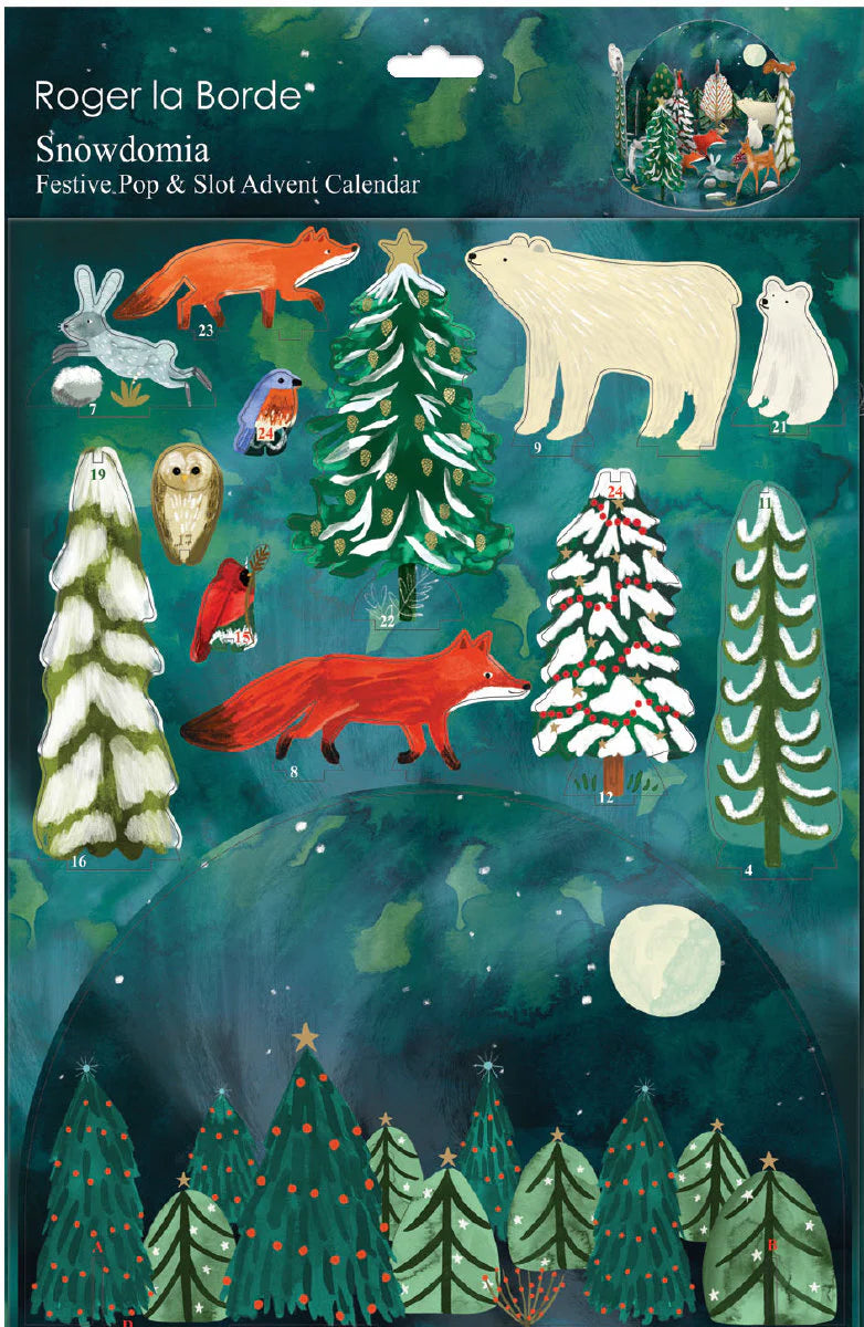 Pop-up adventskalender Northern Lights - Roger la Borde