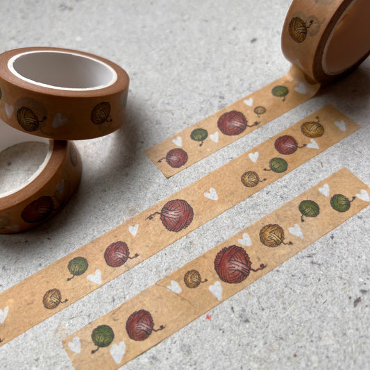 Washi tape Wolletjes - Lievia