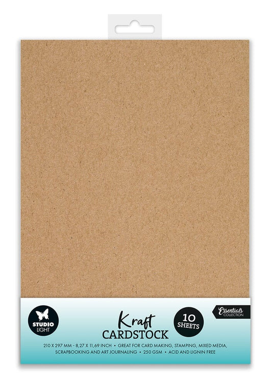 Kraft Cardstock A4 - Studio Light