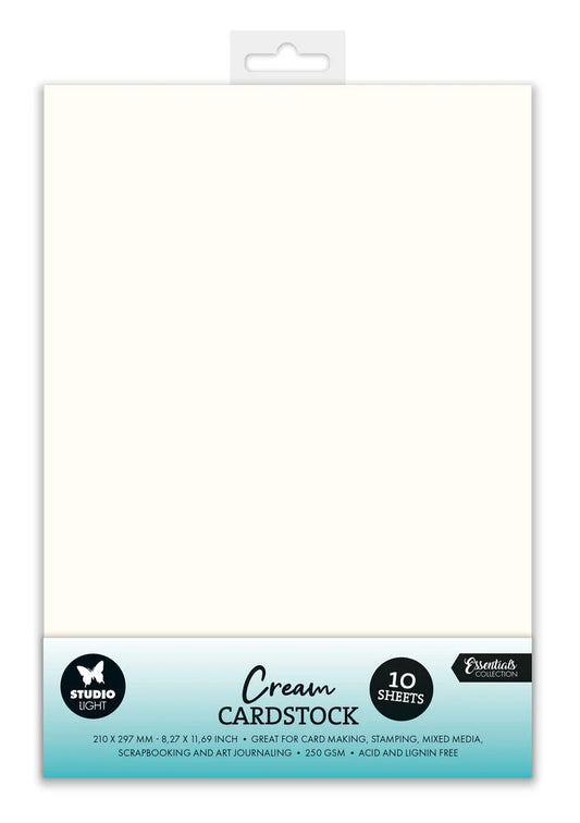 Cream Cardstock A4 - Studio Light