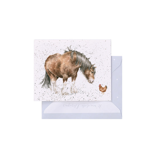 Mini kaartje paard Farmyard Friends - Wrendale