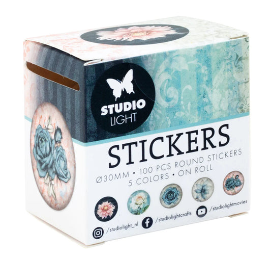 Stickers Vintage Flower - Studio Light