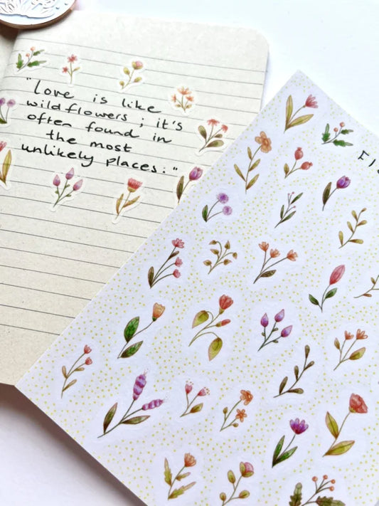 Stickervel Flowers - Nikki Dotti