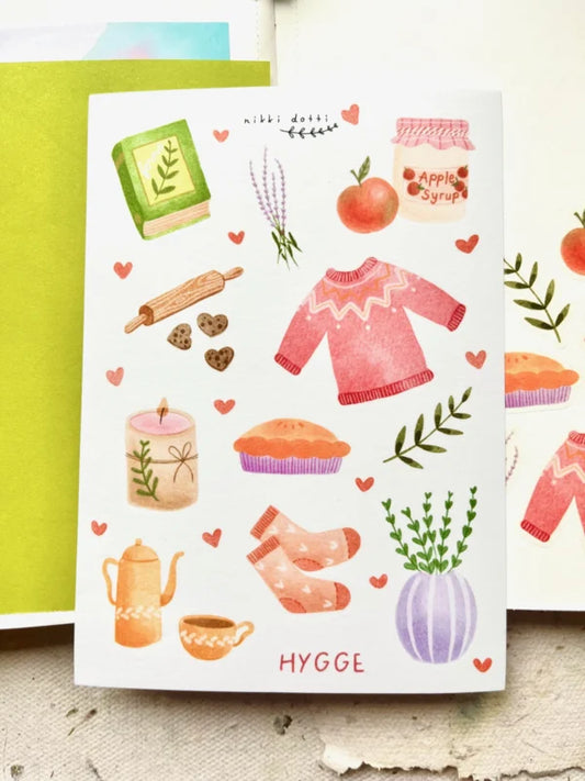 Stickervel Hygge - Nikki Dotti