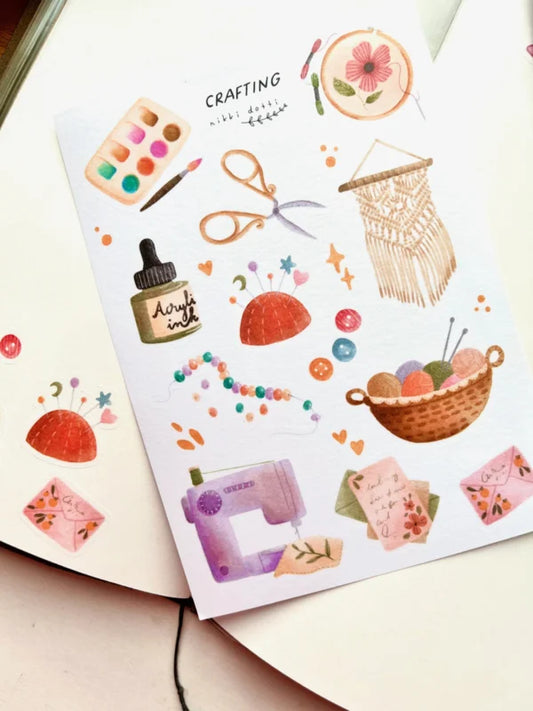Stickervel Crafting - Nikki Dotti