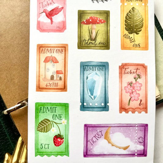 Stickervel Tickets - Nikki Dotti