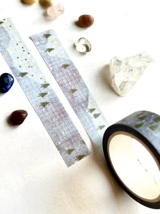 Washi tape Winter Hills - Nikki Dotti