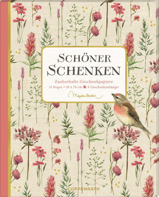 Cadeaupapier Marjolein Bastin Vogel - Coppenrath