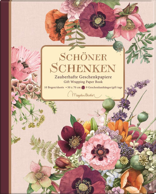Cadeaupapier Marjolein Bastin Bloemen - Coppenrath