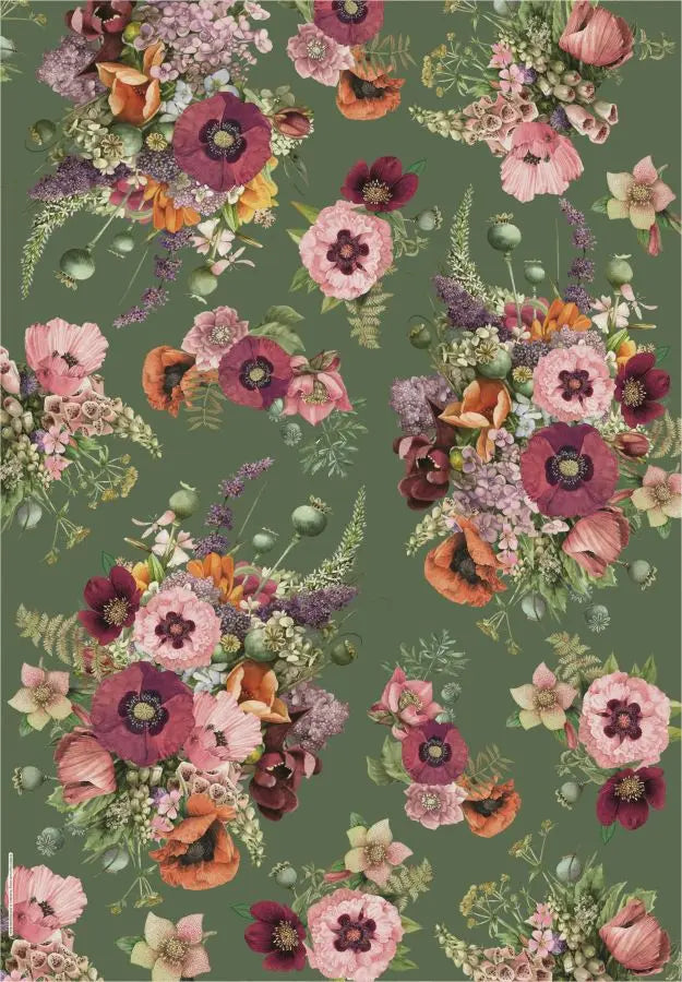 Cadeaupapier Marjolein Bastin Bloemen - Coppenrath