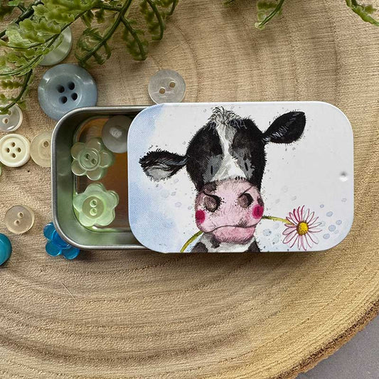 Mini blikje Sunshine Cow - Alex Clark