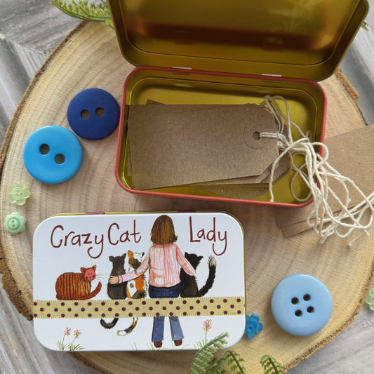 Cadeaublikje Crazy Cat Lady - Alex Clark