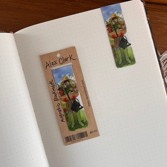 Boekenlegger Magnetisch Flower Garden - Alex Clark